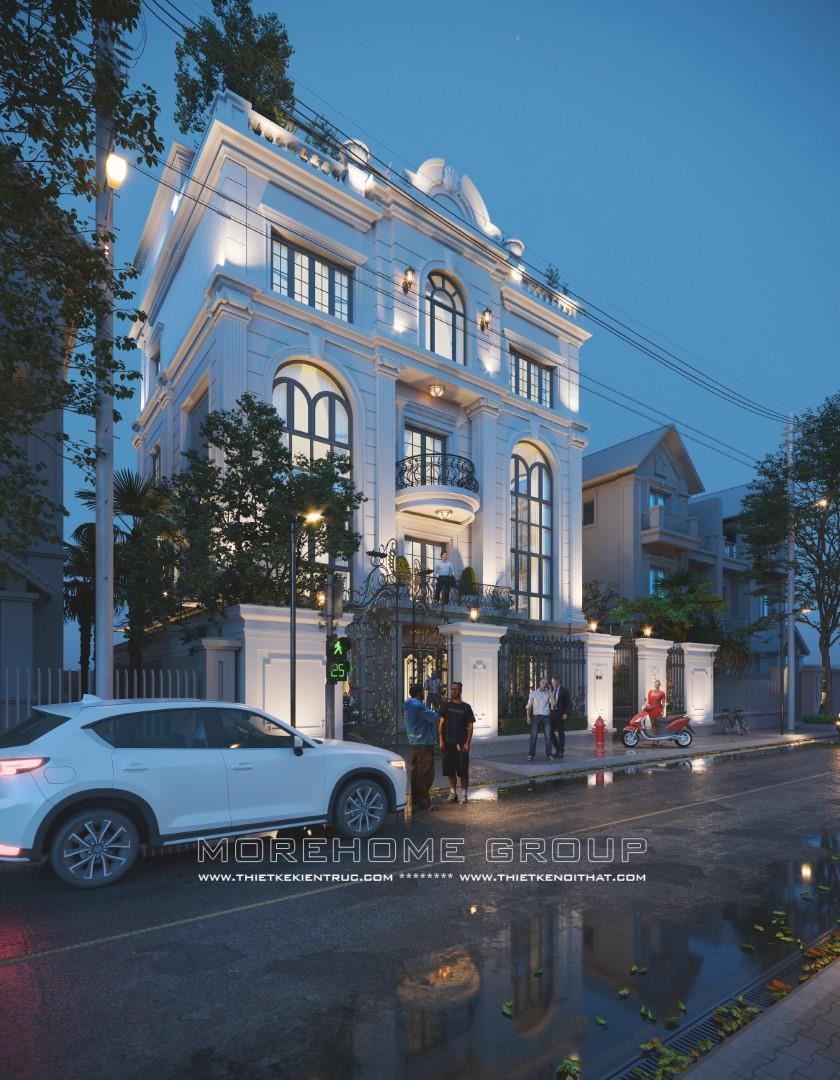 thiết kế kiến trúc biệt thự